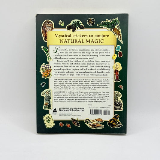 The Green Witch's Sticker Book by Arin Murphy-Hiscock