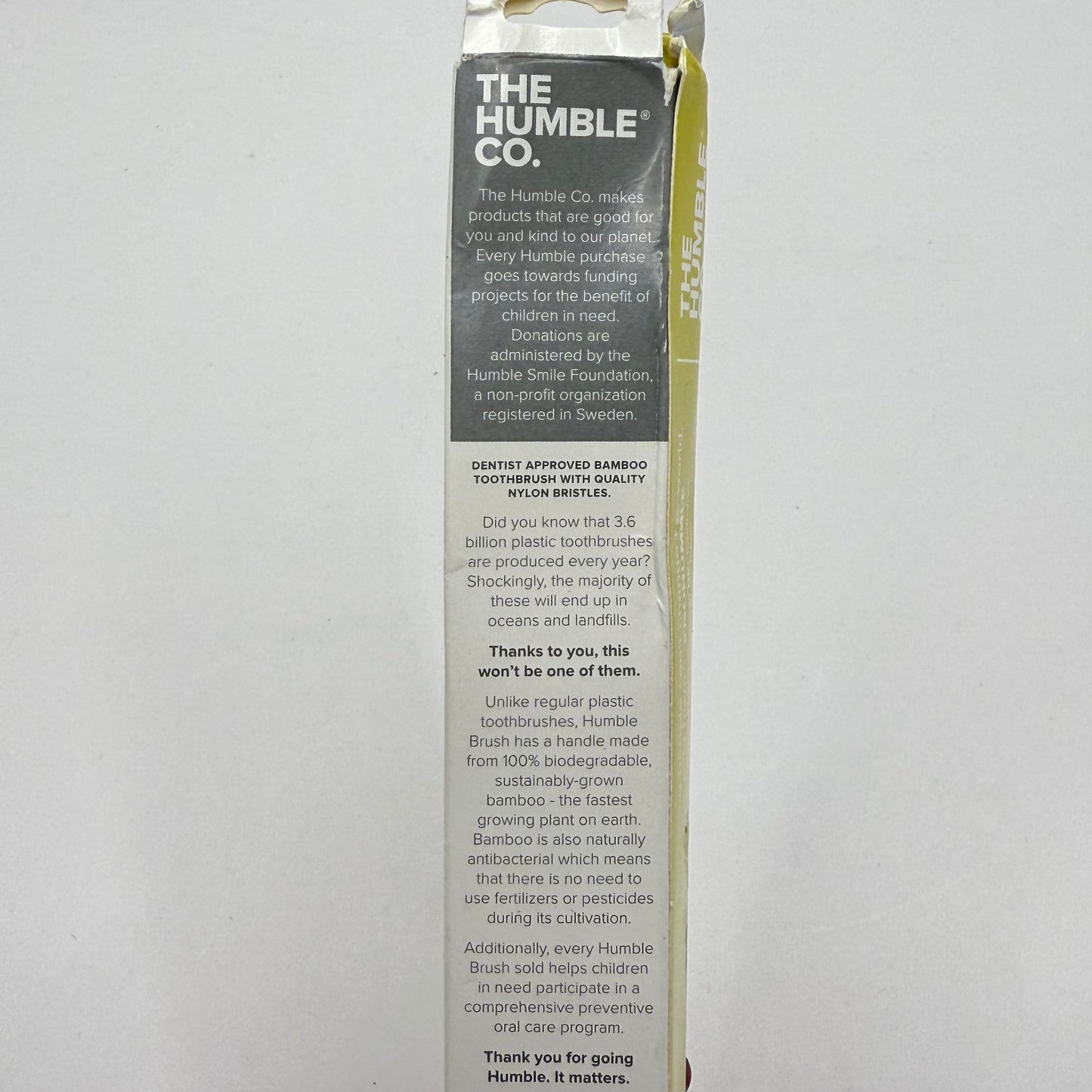 The humble co. Adult soft toothbrush yellow - manual toothbrushes original photo - what’s new health and wellness