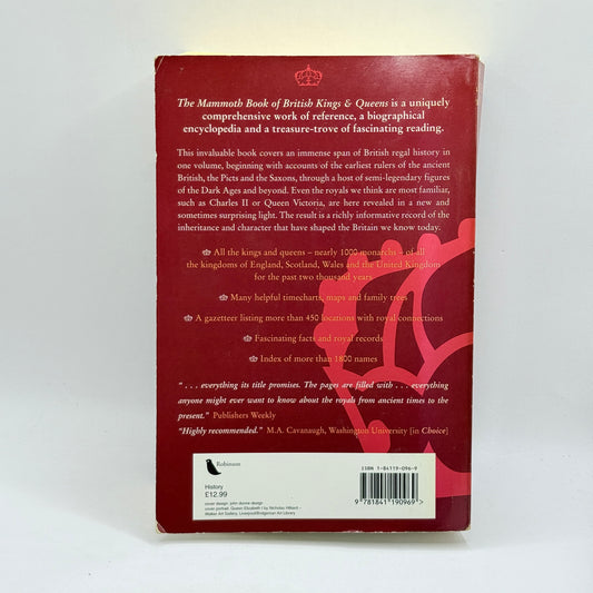 The Mammoth Book of British Kings & Queens by Mike Ashley
