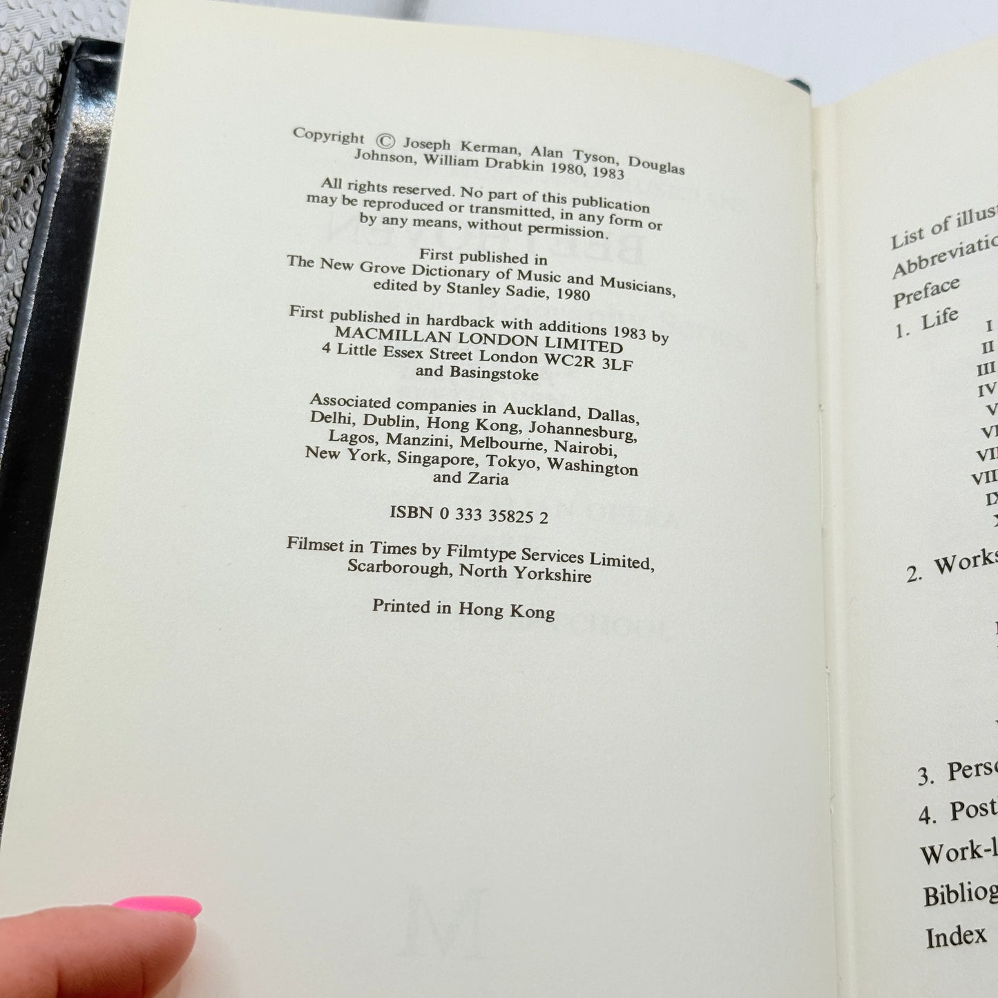 The New Grove Beethoven by Joseph Kerman and Alan Tyson