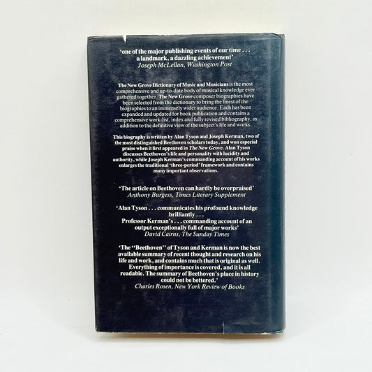 The New Grove Beethoven by Joseph Kerman and Alan Tyson
