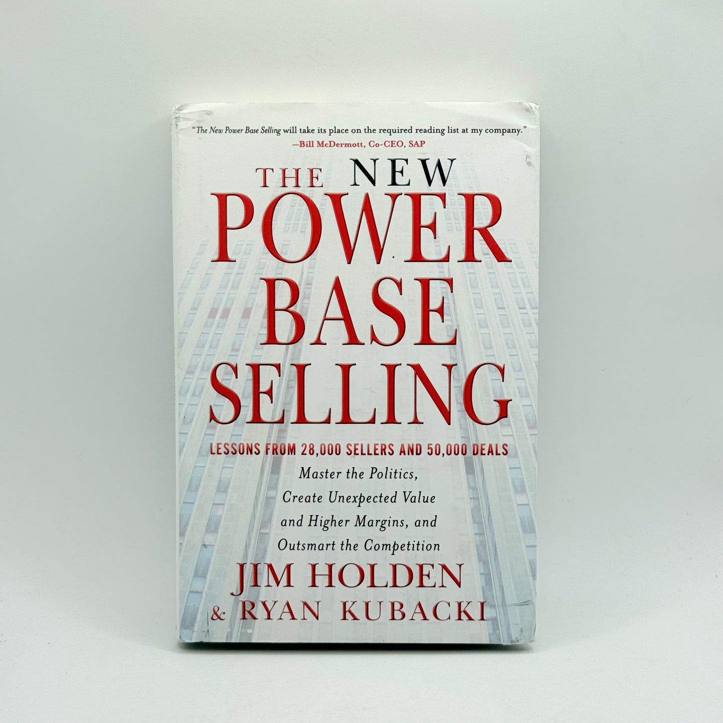 The new power base selling by jim holden & ryan kubacki - print books what’s new printed media