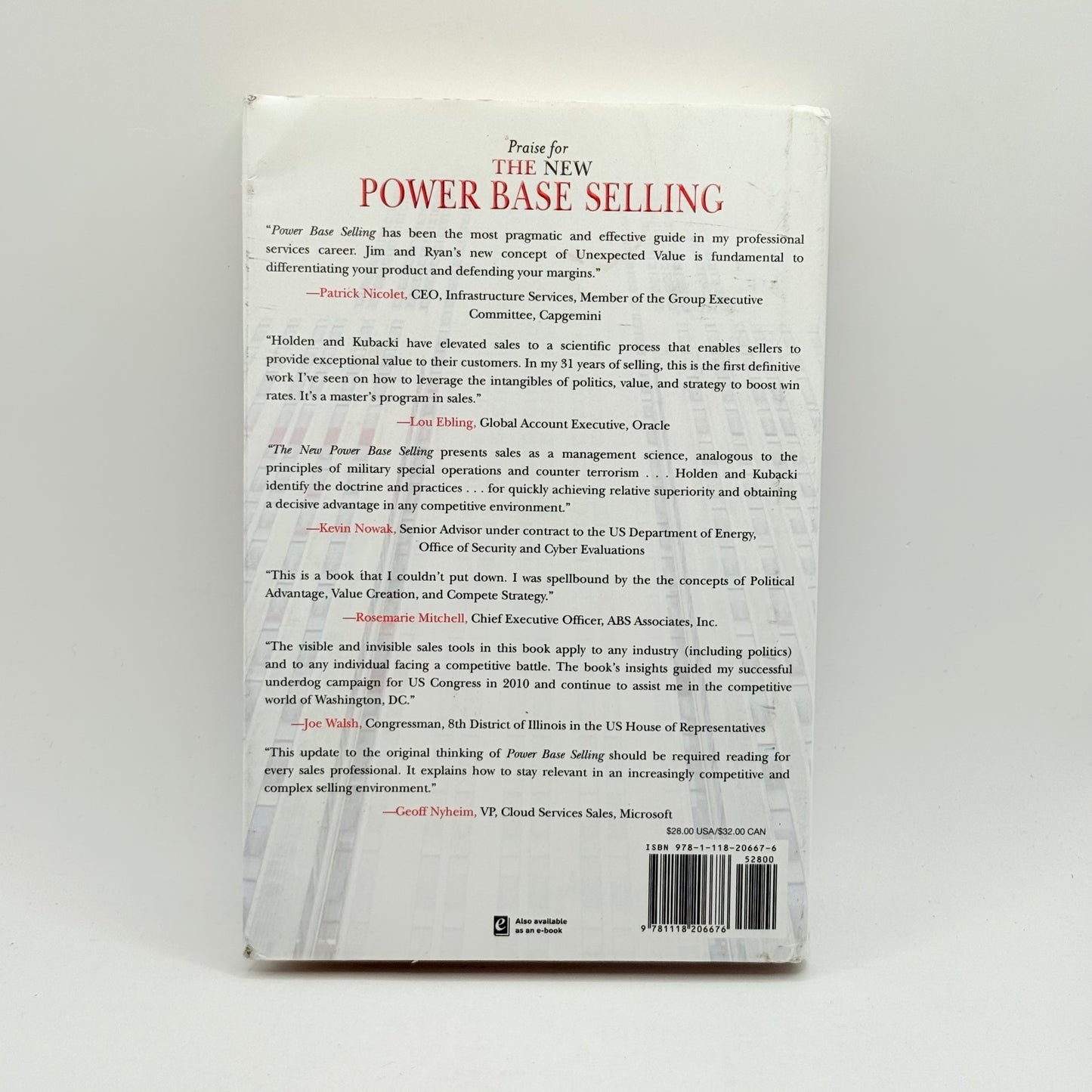 The new power base selling by jim holden & ryan kubacki - print books what’s new printed media