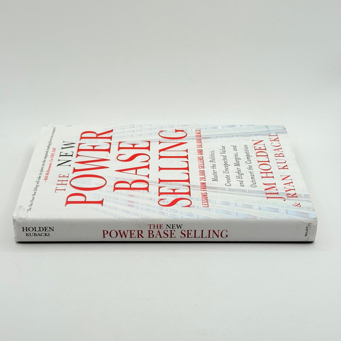 The new power base selling by jim holden & ryan kubacki - print books what’s new printed media