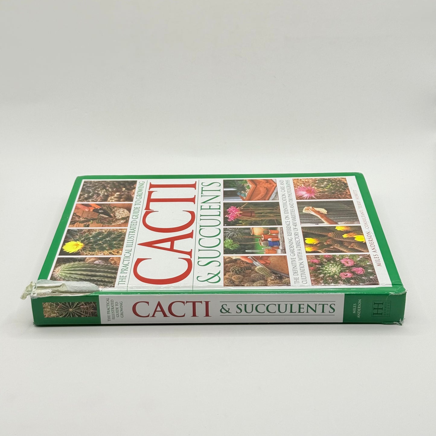 The Practical Illustrated Guide to Growing Cacti & Succulents by Miles Anderson