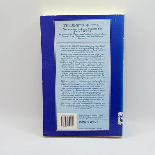 The Sinews of Power by John Brewer