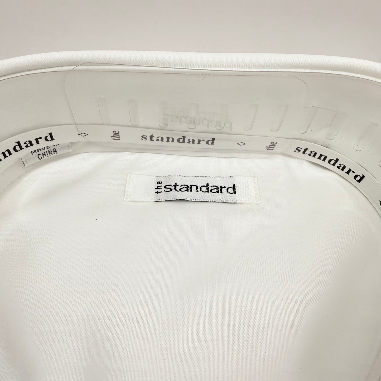 The Standard Long Sleeve Shirt - White - Size Medium