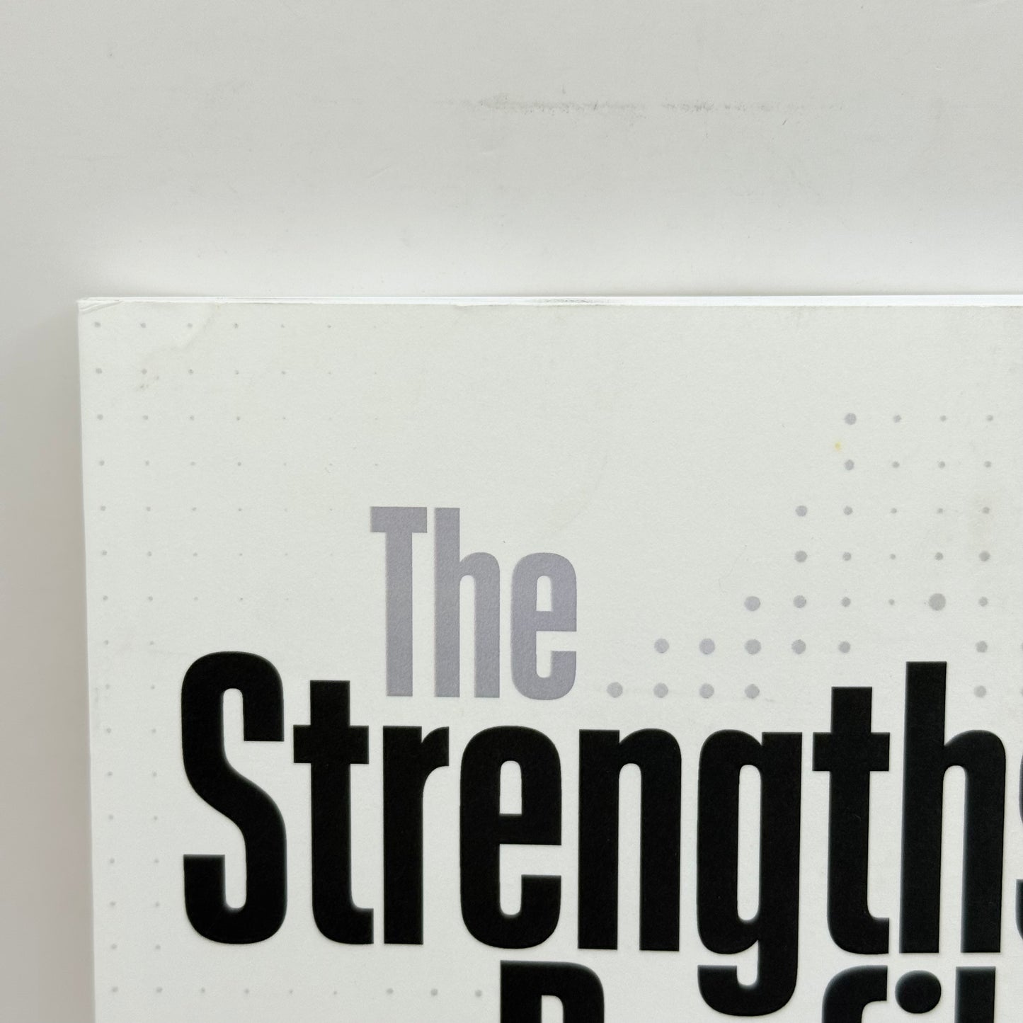 The Strengths Profile Book by Alex Linley and Trudy Bateman