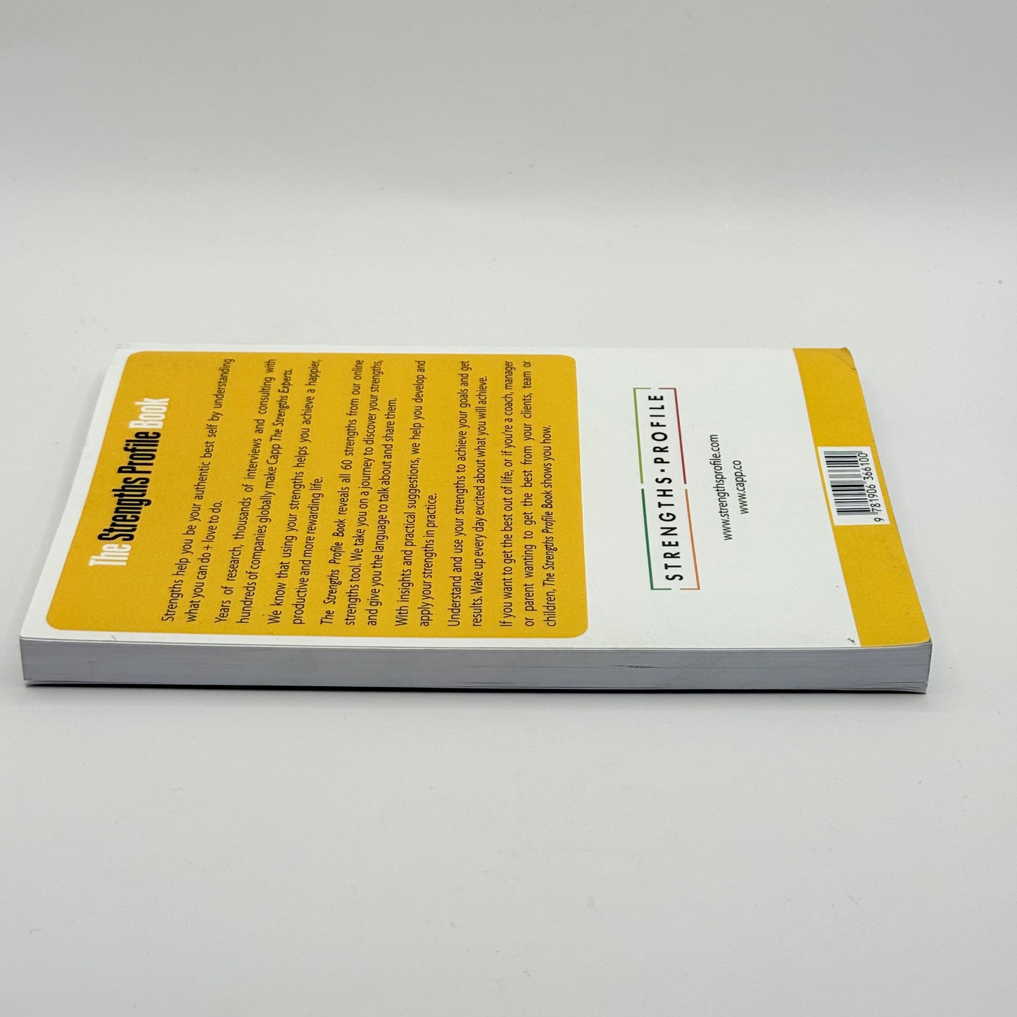 The Strengths Profile Book by Alex Linley and Trudy Bateman