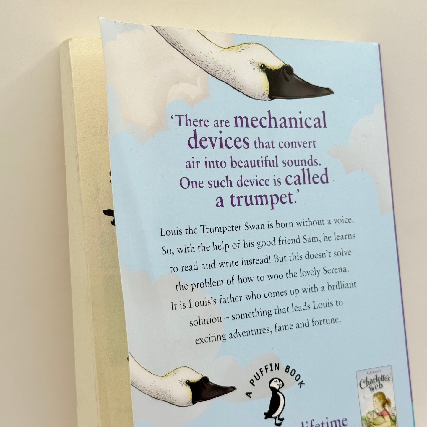 The Trumpet of the Swan by E.B. White