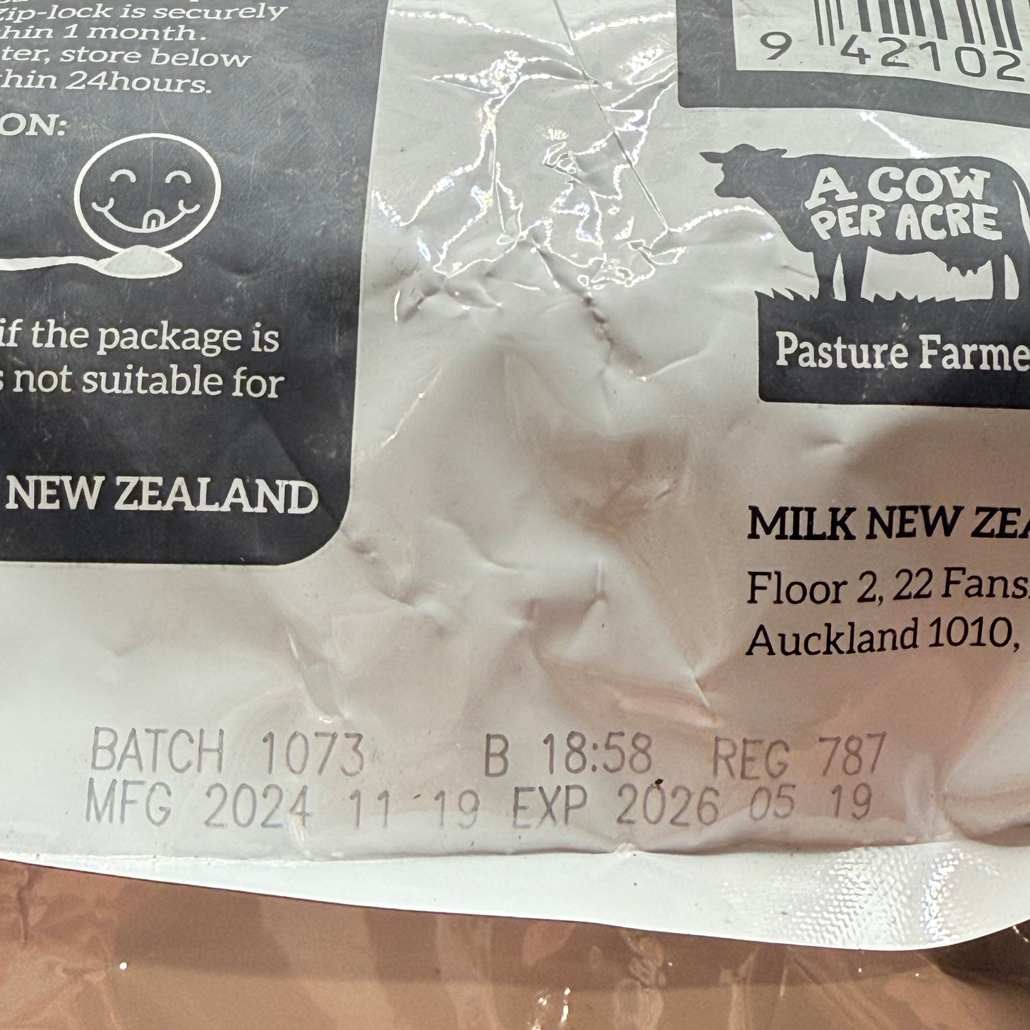 Theland New Zealand Farm Fresh Milk Powder 1kg