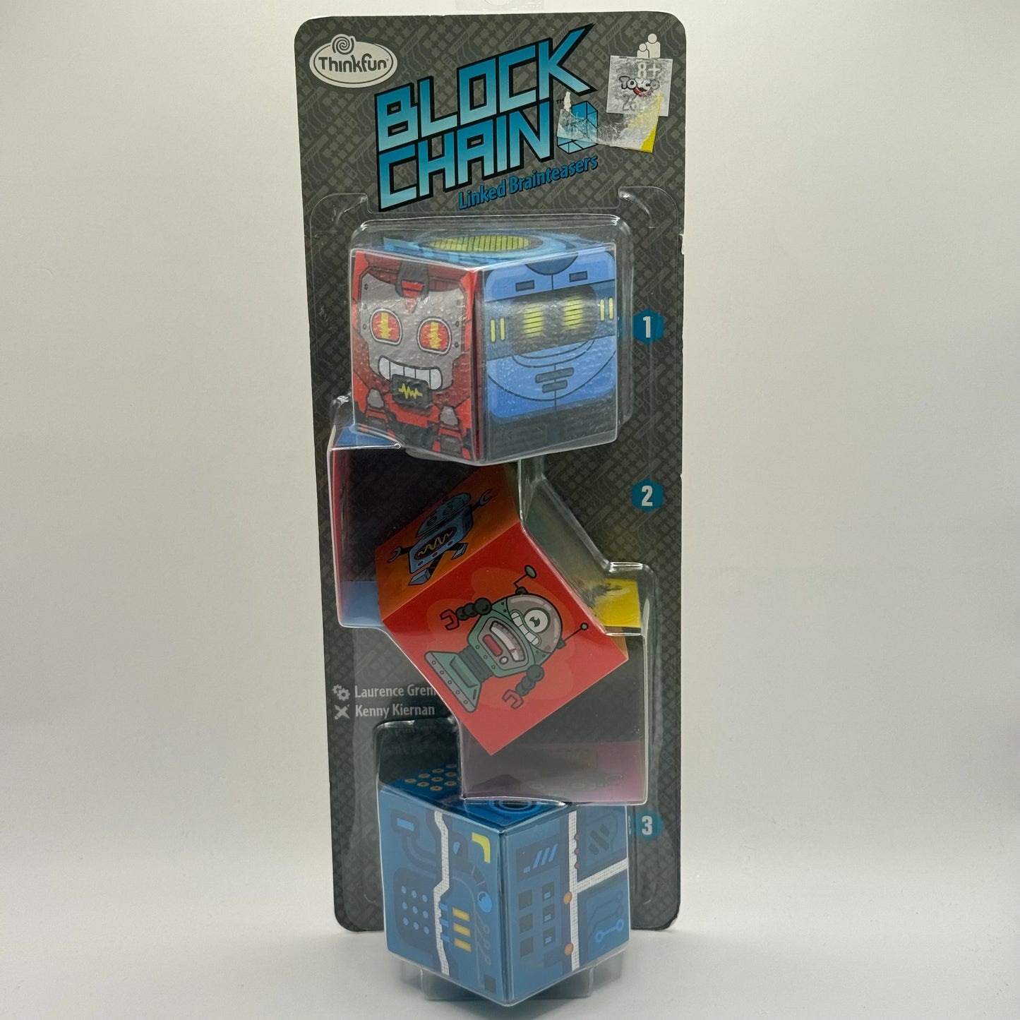 Thinkfun block chain puzzle – a mind-bending brainteaser for ages 8+ - mechanical puzzles original photo - what’s new