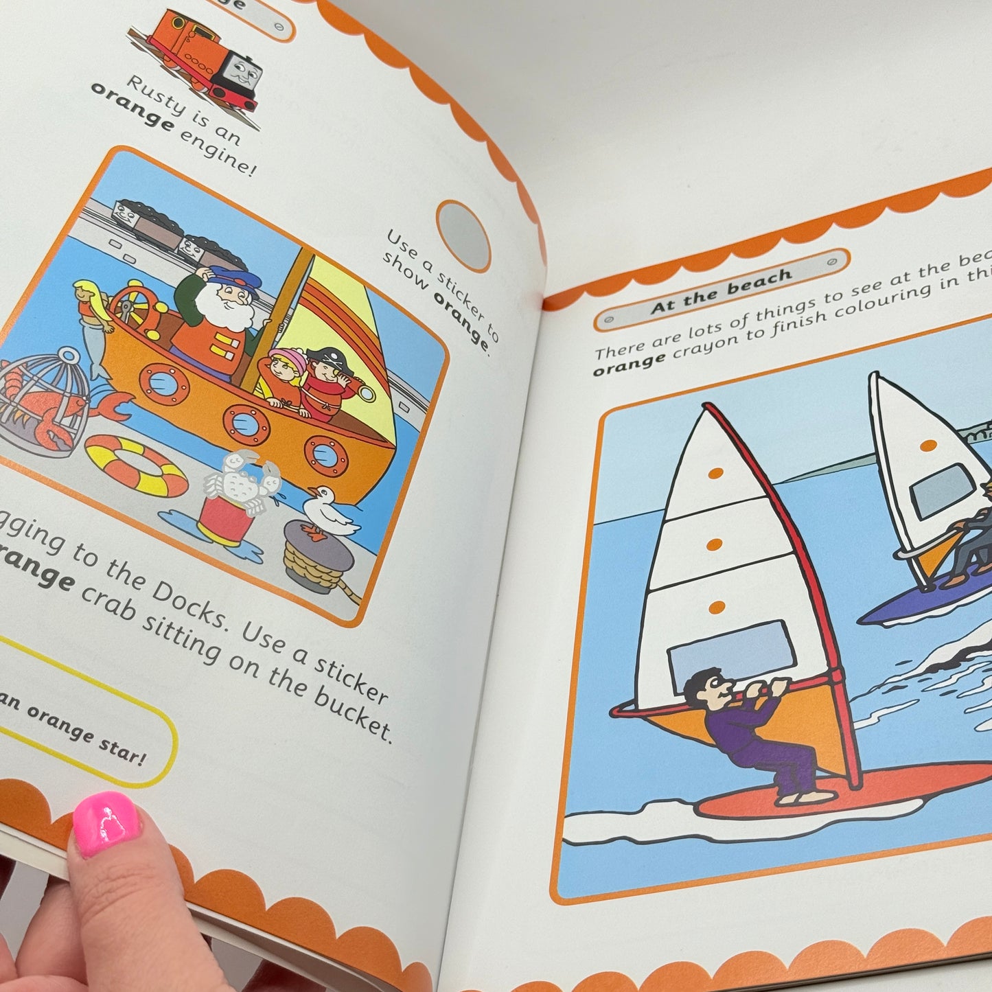 Thomas & Friends I Can Learn Colours Sticker Book