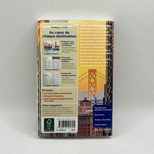 Travel guide - San Francisco Lonely Planet (French)