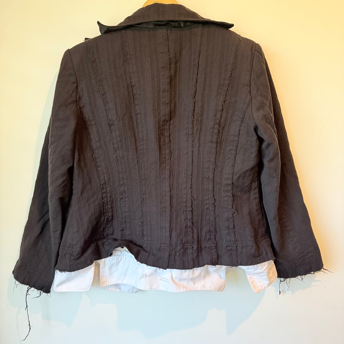 Trelise cooper zeus wool blazer - black - size 12 - coats & jackets condition: used - original photo - top - what’s new