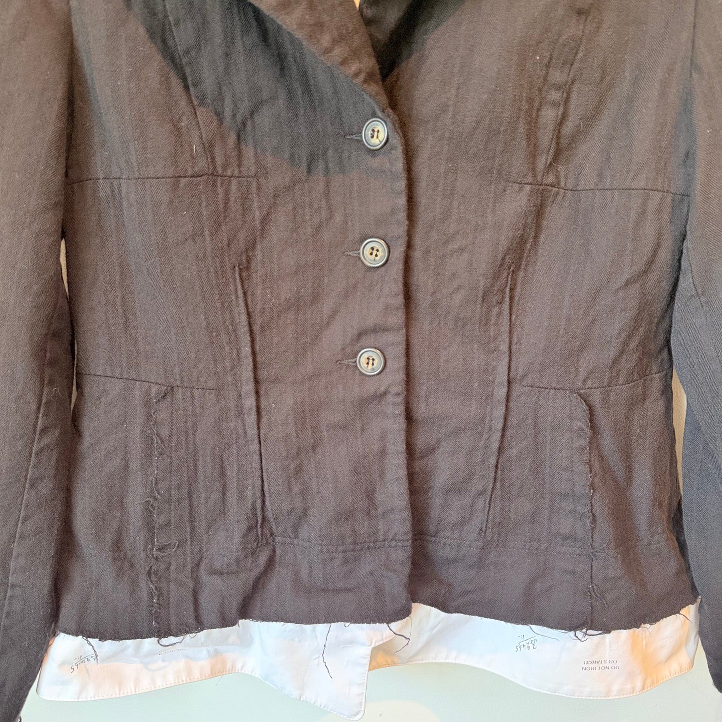 Trelise cooper zeus wool blazer - black - size 12 - coats & jackets condition: used - original photo - top - what’s new