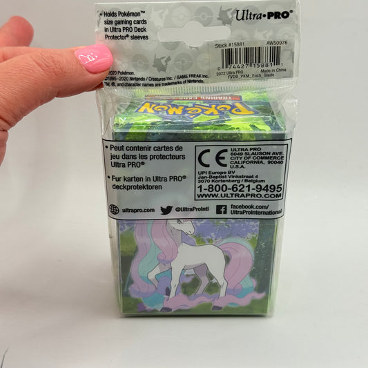 Ultra pro pokémon galarian ponyta deck box - card game accessories original photo - what’s new toys