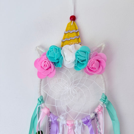 Unicorn Dreamcatcher Wall Hanging