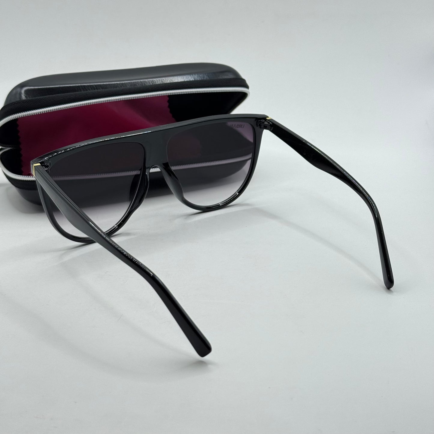 Urban Street Shades Black Oversized Sunglasses