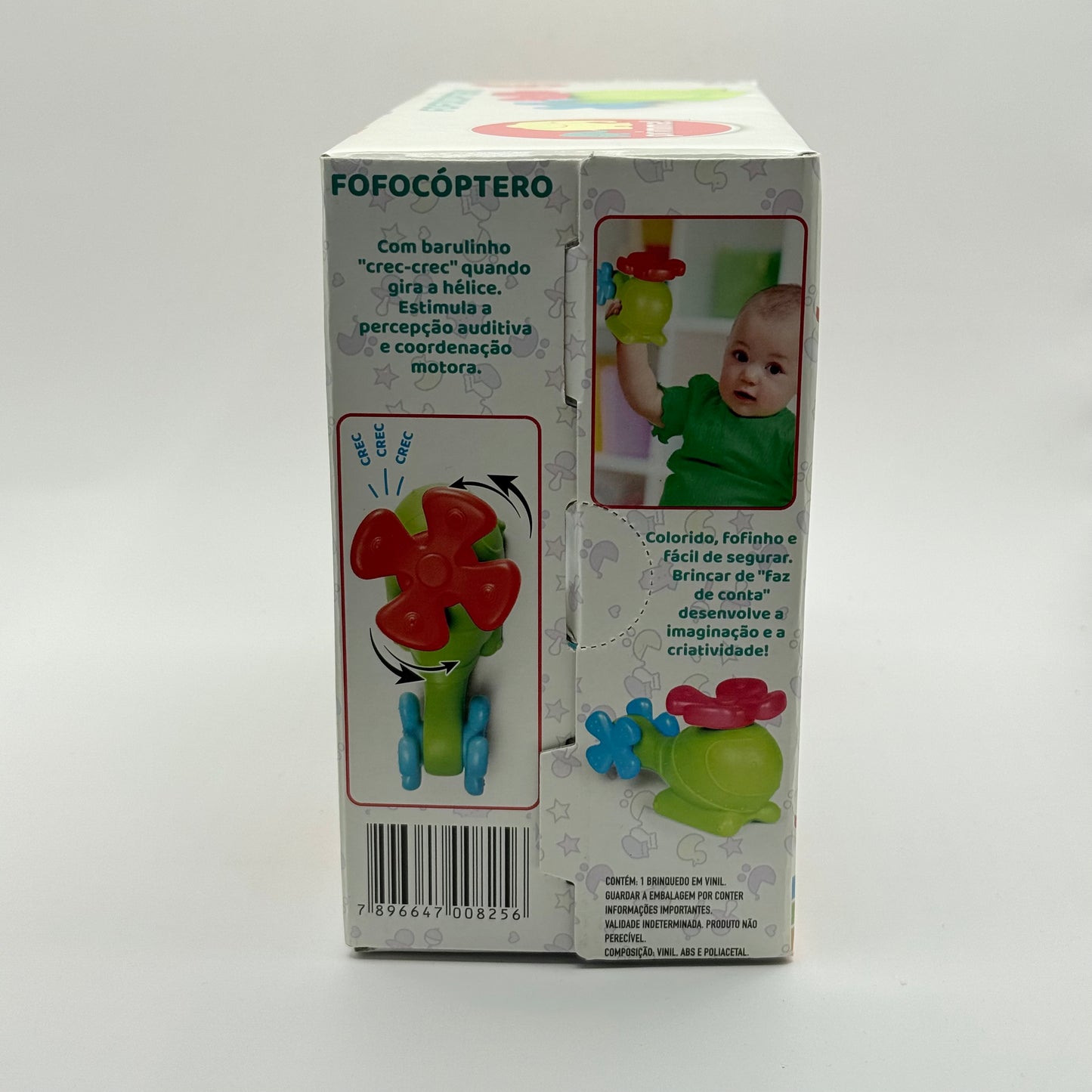 Vinyl toy fofocopter - baby activity toys toys