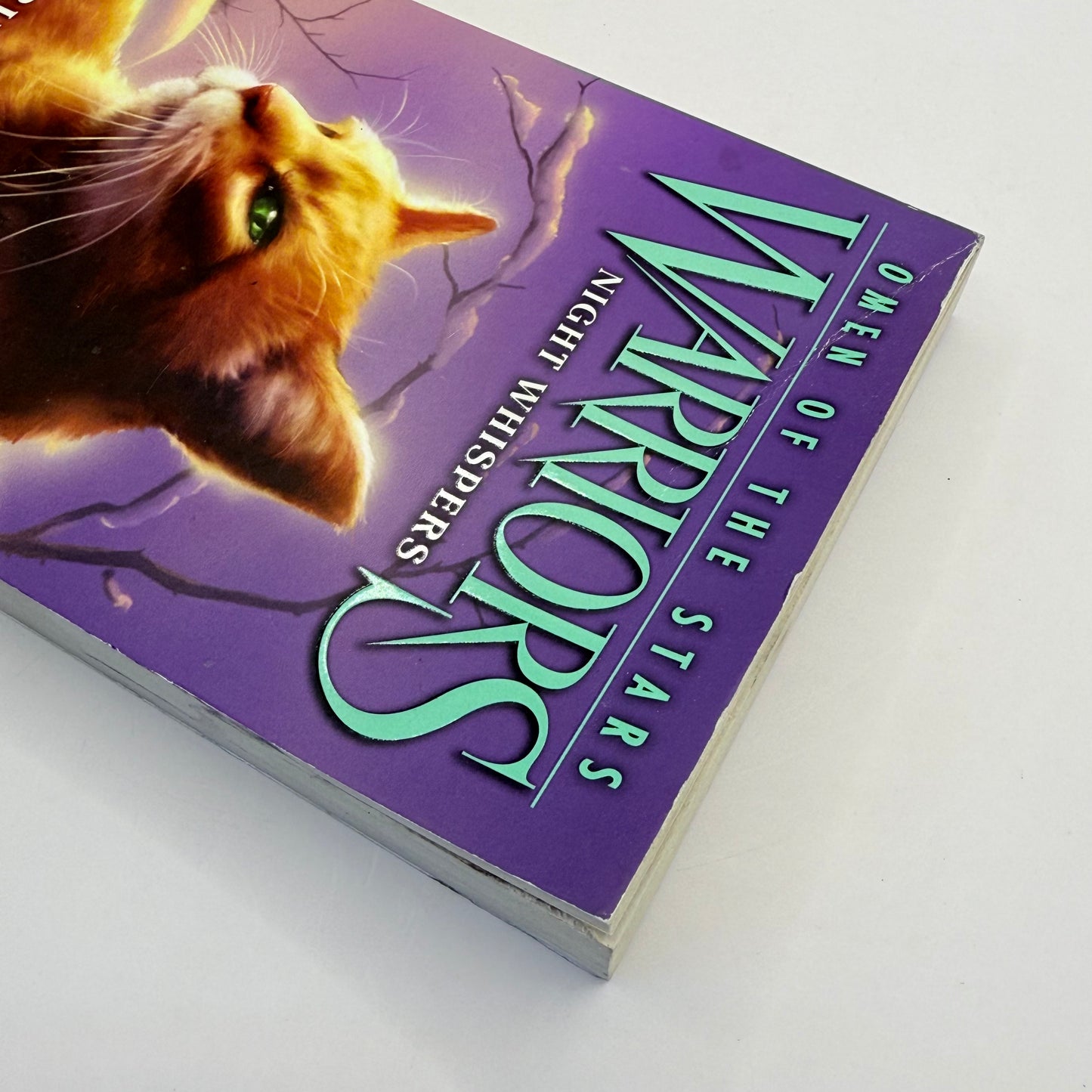 Warriors omen of the stars #3 night whispers by erin hunter - print books printed media