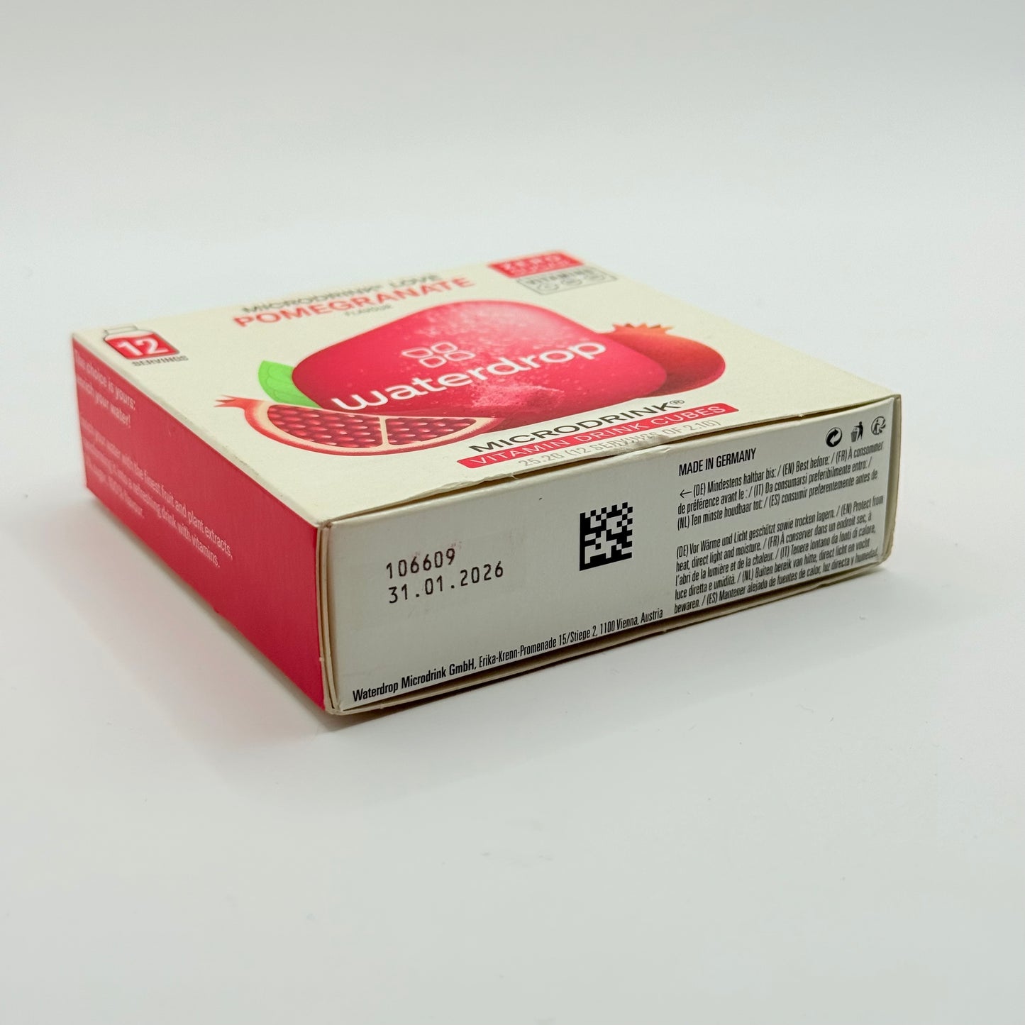 Waterdrop microdrink ice tea - 12 servings - powdered beverage mixes health and wellness