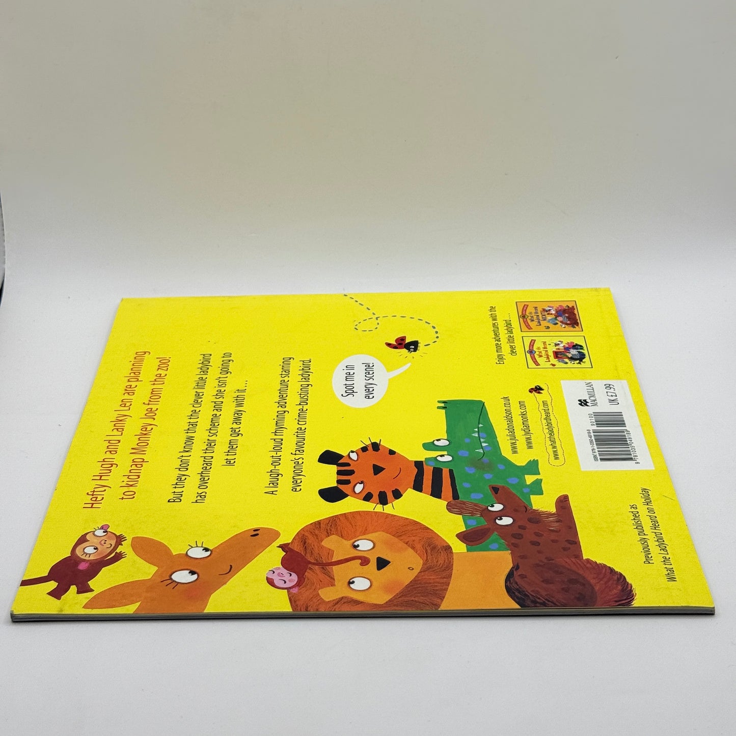 What the Ladybird Heard at the Zoo by Julia Donaldson & Lydia Monks