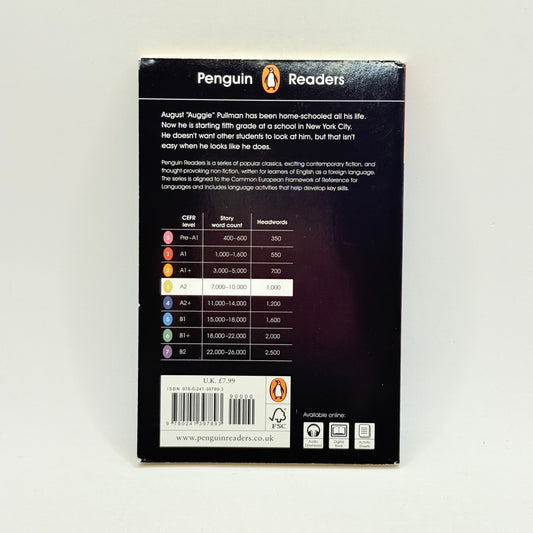 Wonder (penguin readers) by r.j. Palacio - print books what’s new printed media