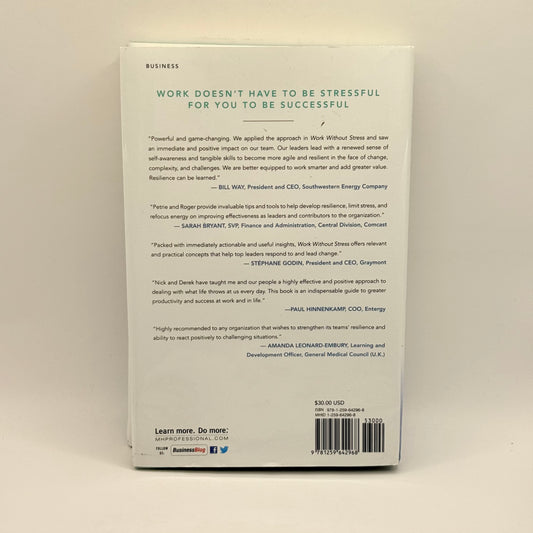 Work Without Stress by Derek Roger, PhD, and Nick Petrie