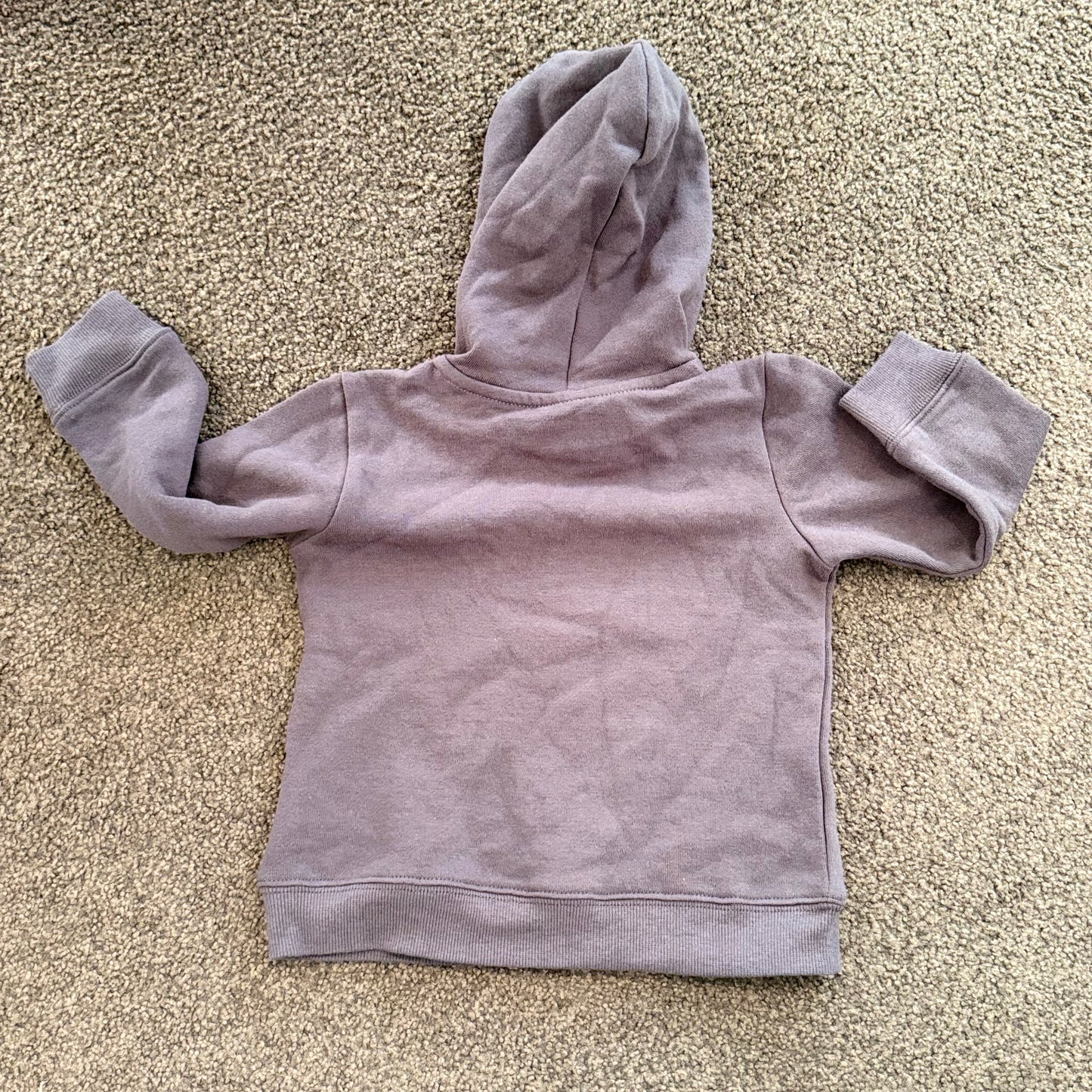 Young original size 2 dark grey dump truck toddler hoodie - hoodies baby clothing
