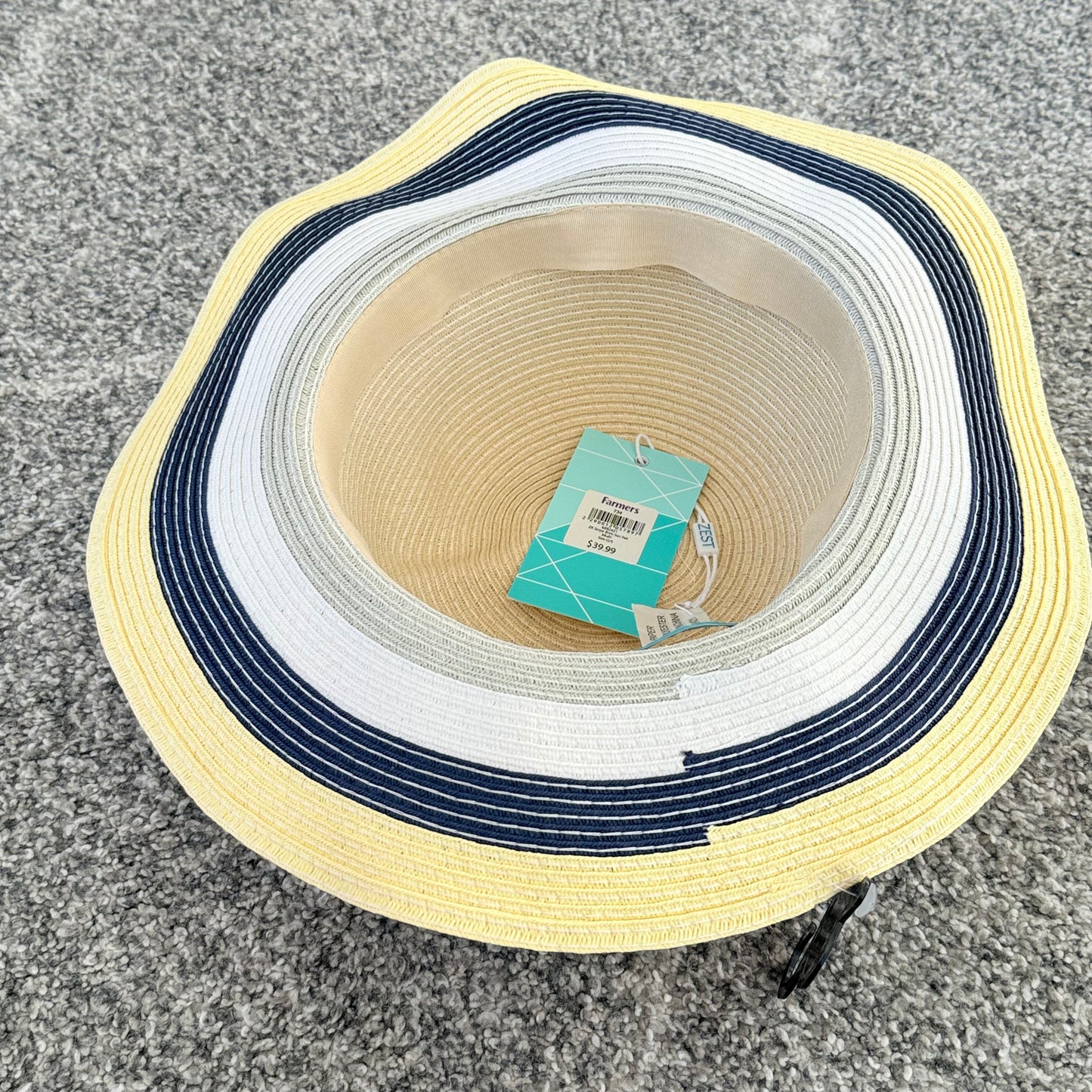 Zest Multi-Stripe Sun Hat One size