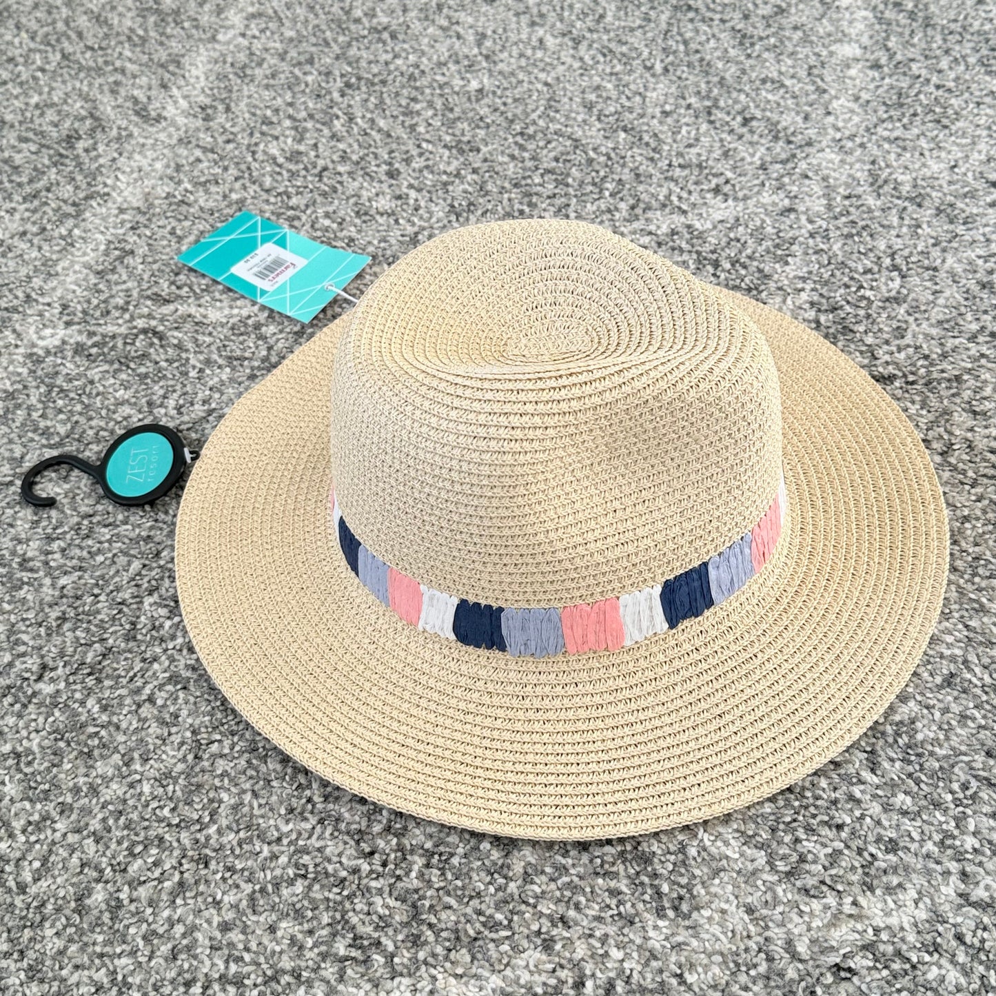 Zest Trim Fedora Hat - Multi