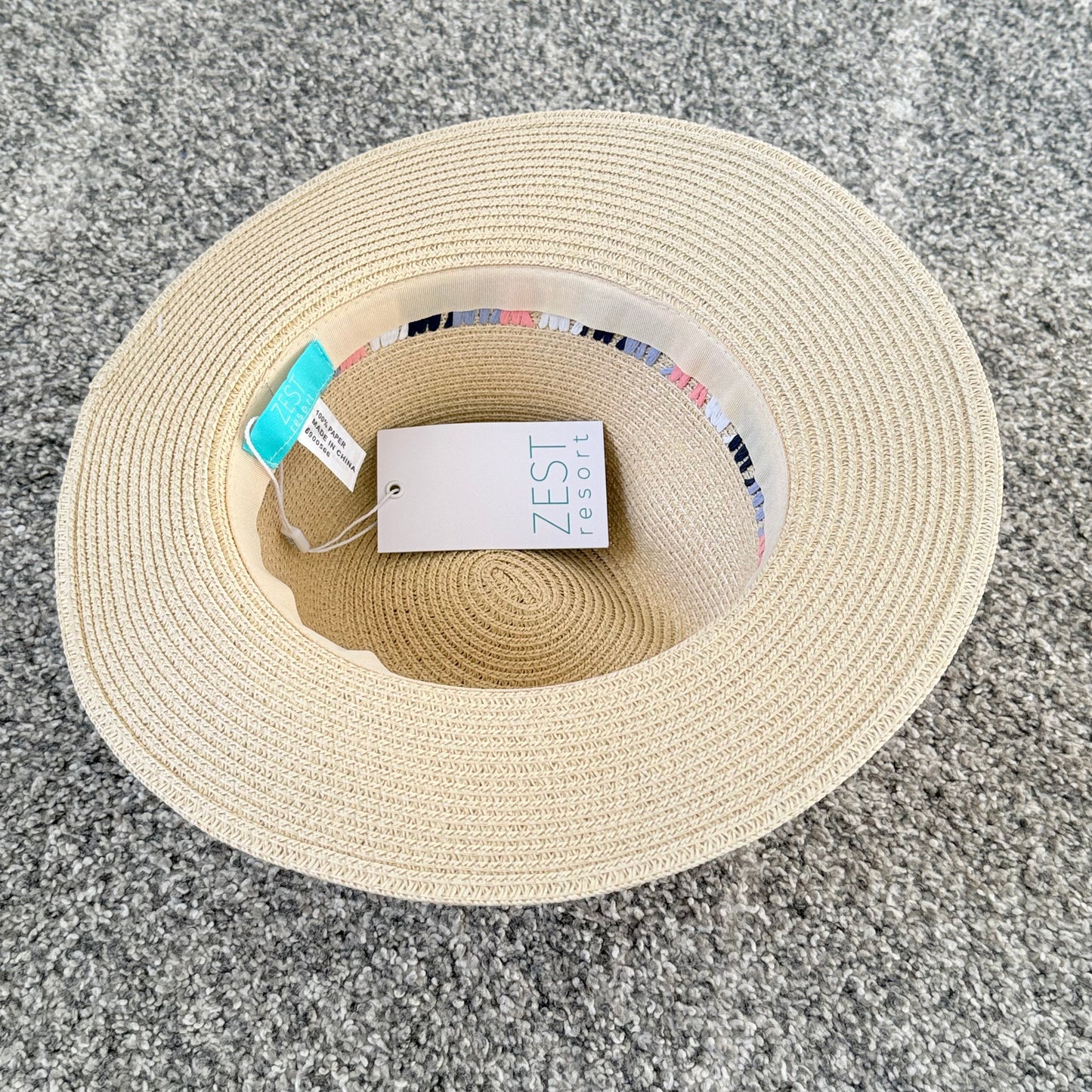Zest Trim Fedora Hat - Multi