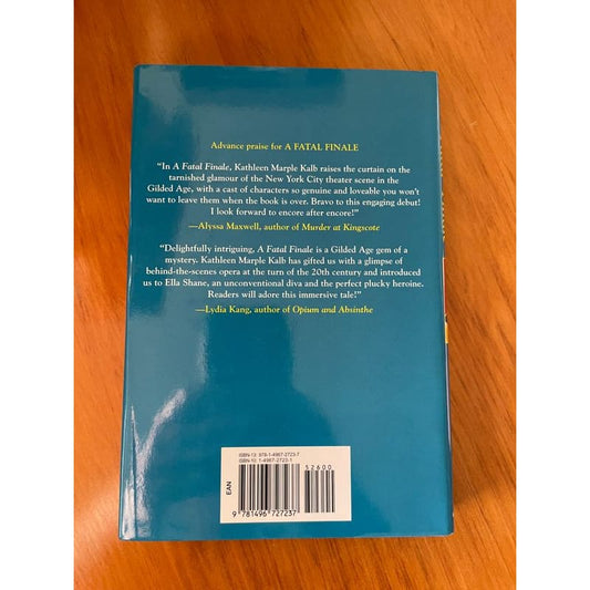 A fatal finale – kathleen marple kalb (brand new mystery novel paperback) - print books book - fiction - fiction book