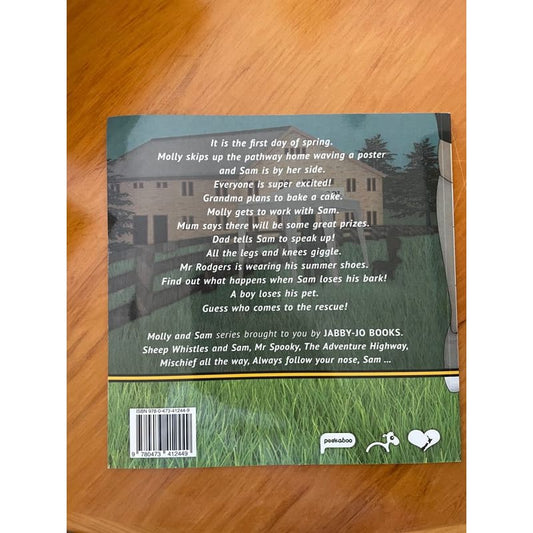 Molly & sam: pet day - paula stone - print books book - children’s - literature printed media