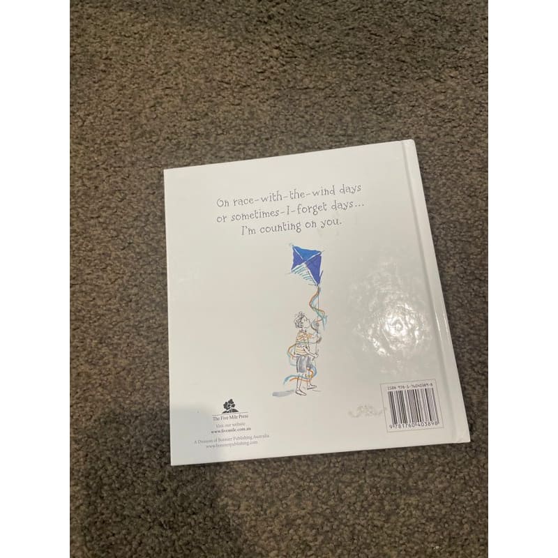 Counting on you - corinne fenton and robin cowcher - print books book - children’s - condition: used - fiction printed