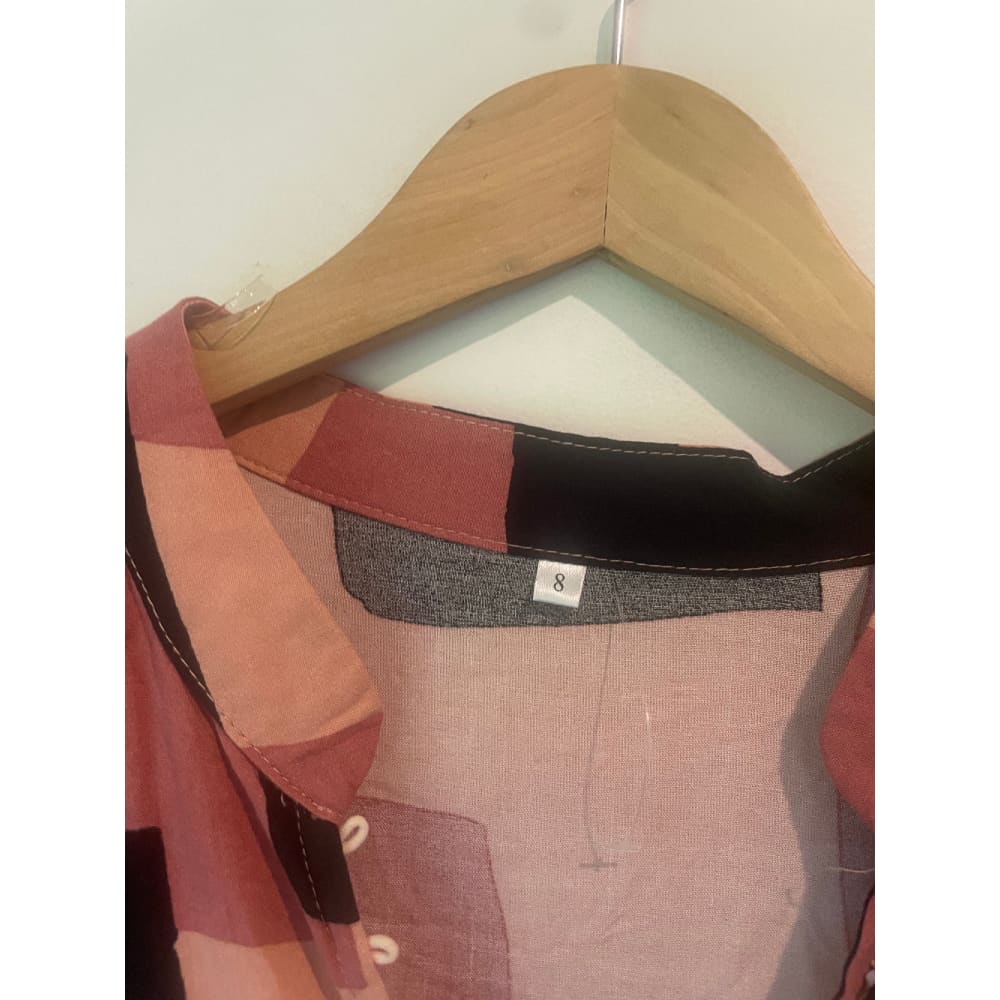 Abstract Mini Dress