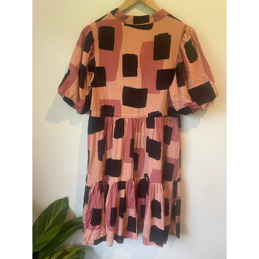 Abstract Mini Dress