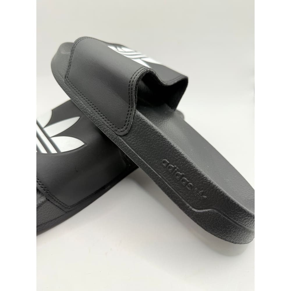 Adidas size 7 adilette lite slides black - shoes women’s shoes