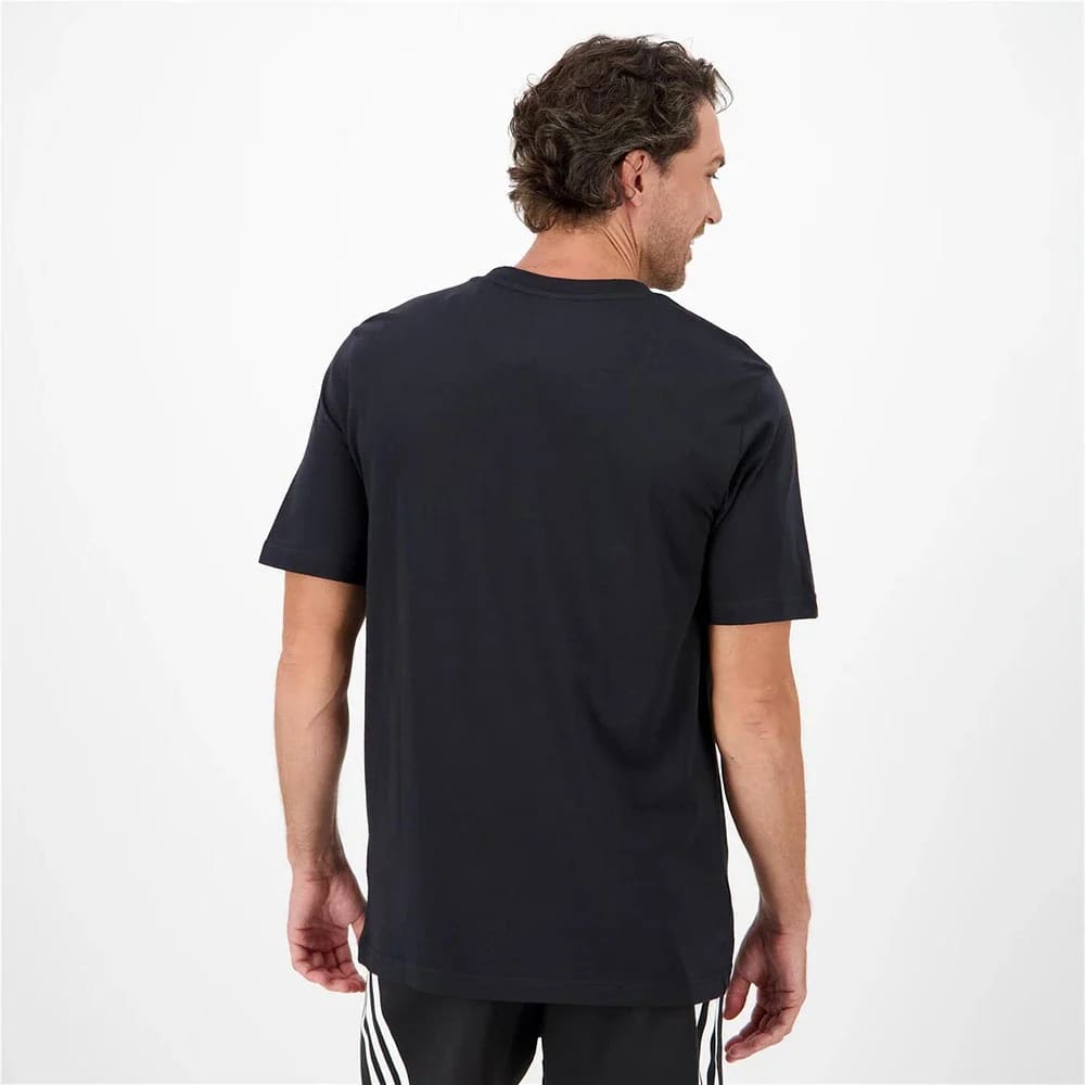 Adidas size l camo big logo men’s black t-shirt - clothing tops tops men’s apparel