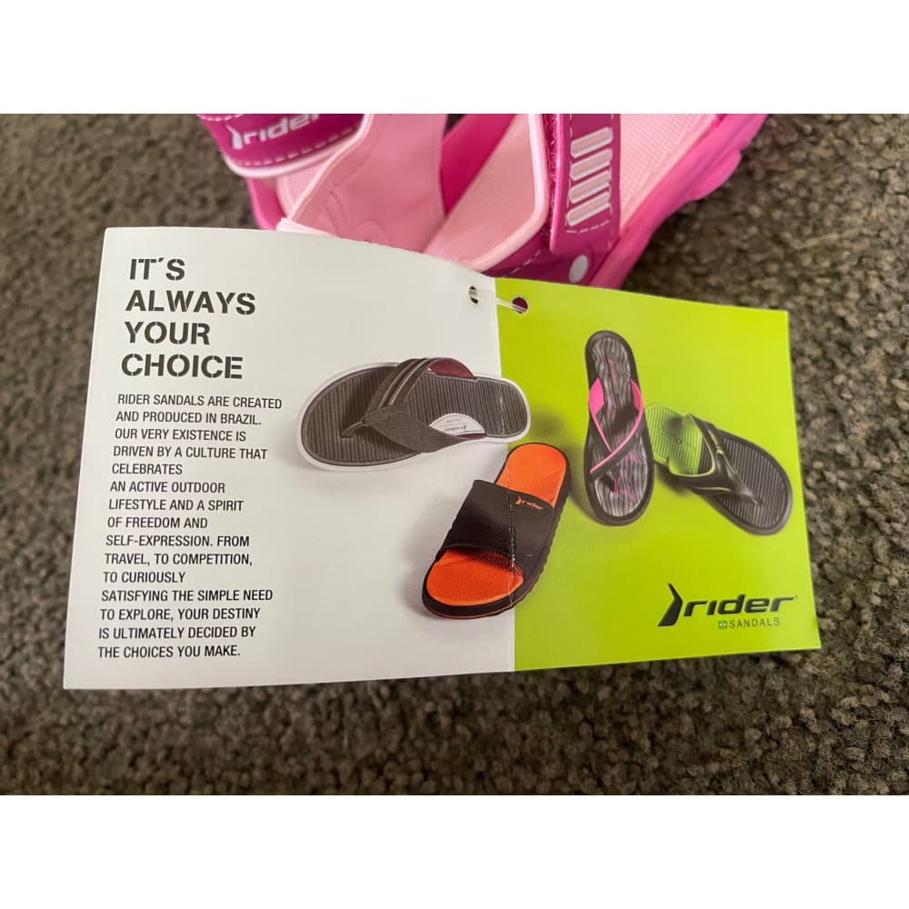 Rider sandals size 10 rider rs2 ii baby pink/pink - baby & toddler sandals shoes children’s apparel