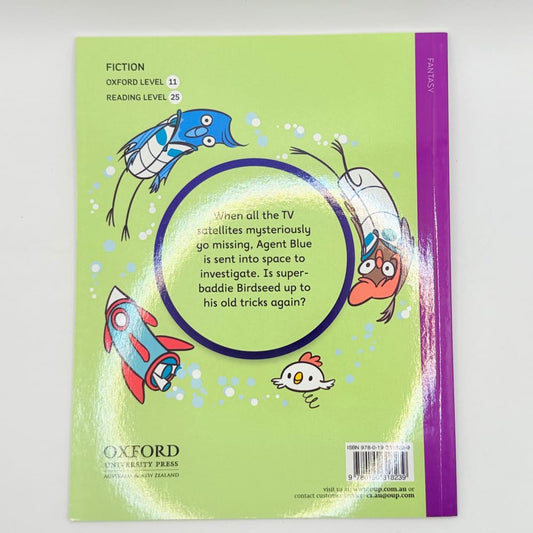 Oxford reading tree story sparks: oxford level 11: agent blue and the swirly whirly - print books printed media