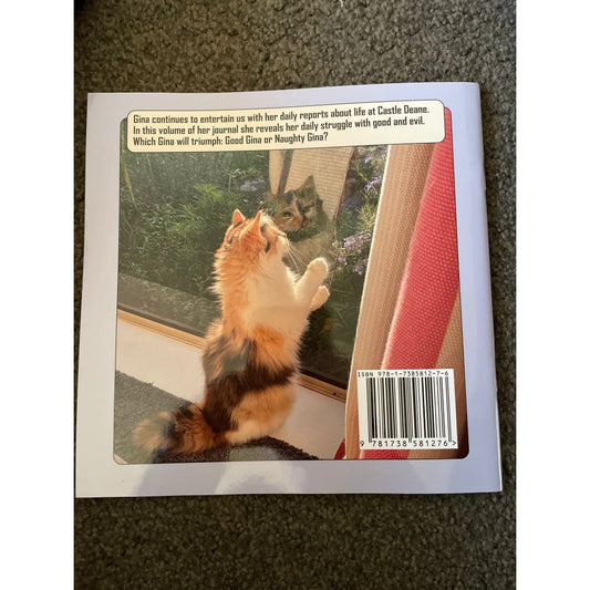 The journal of agent gina: phase three - print books book - cat - pet book