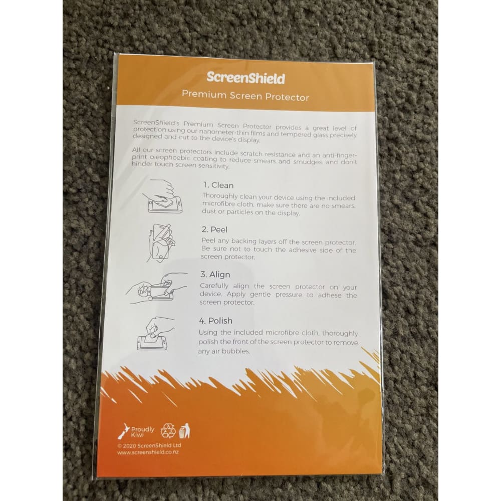 1x screenshield premium screen protector for agm a9 - screen protectors electronics & accessories - screenprotector