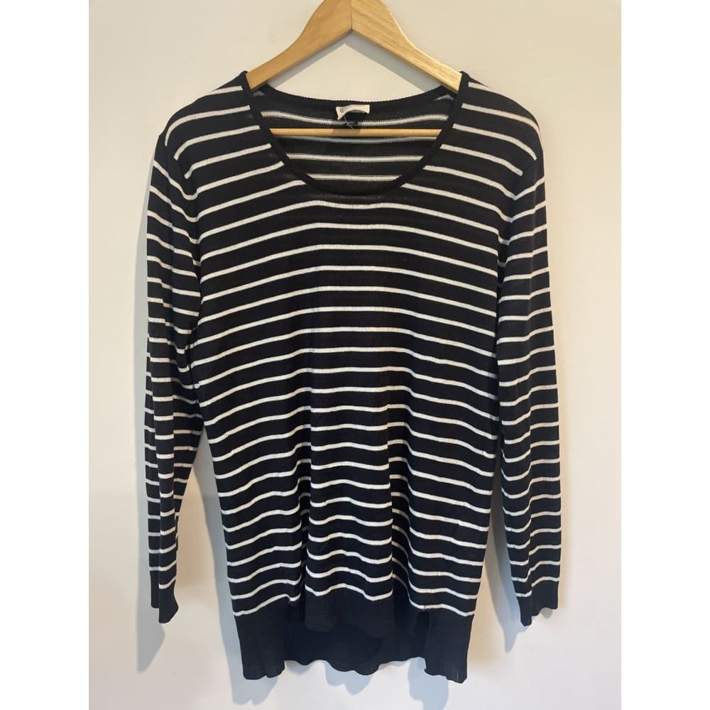 All about eve lightweight knit top – size 10 – 100% acrylic – soft & easy to wear - sweaters clothing & fashion