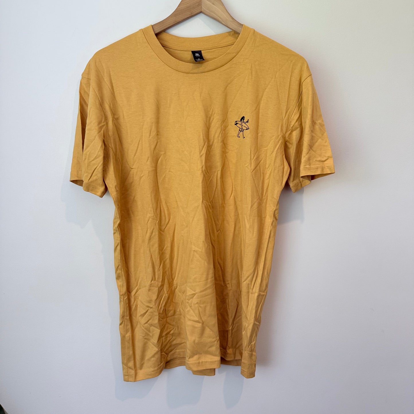 Aotea roast great barrier island cotton tee - brown / m - t-shirts top women’s apparel
