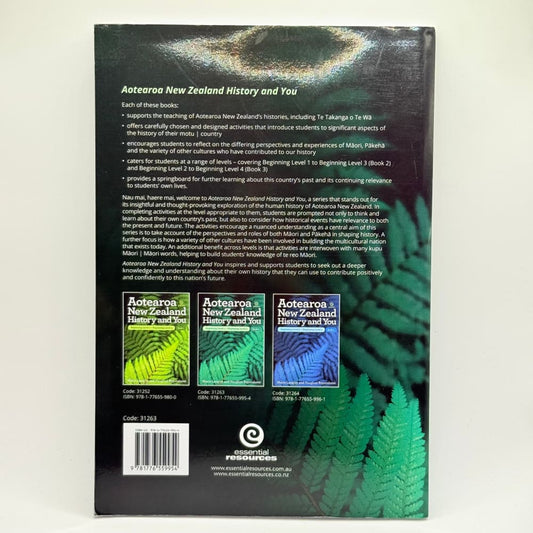 Aotearoa new zealand history and you beginning level 1 to beginning level 3 book 2 by marie langley and vaughan