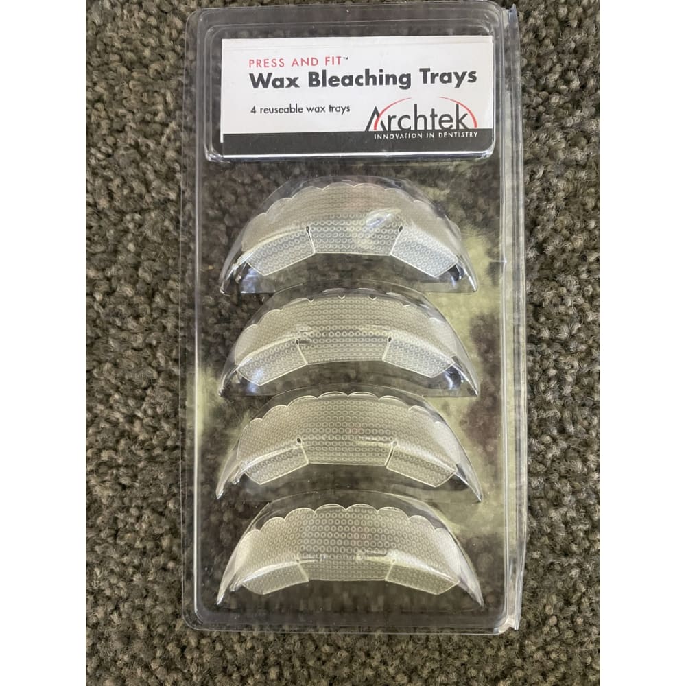 Archtek press & fit wax bleaching trays - teeth whiteners health and wellness - teeth health and wellness