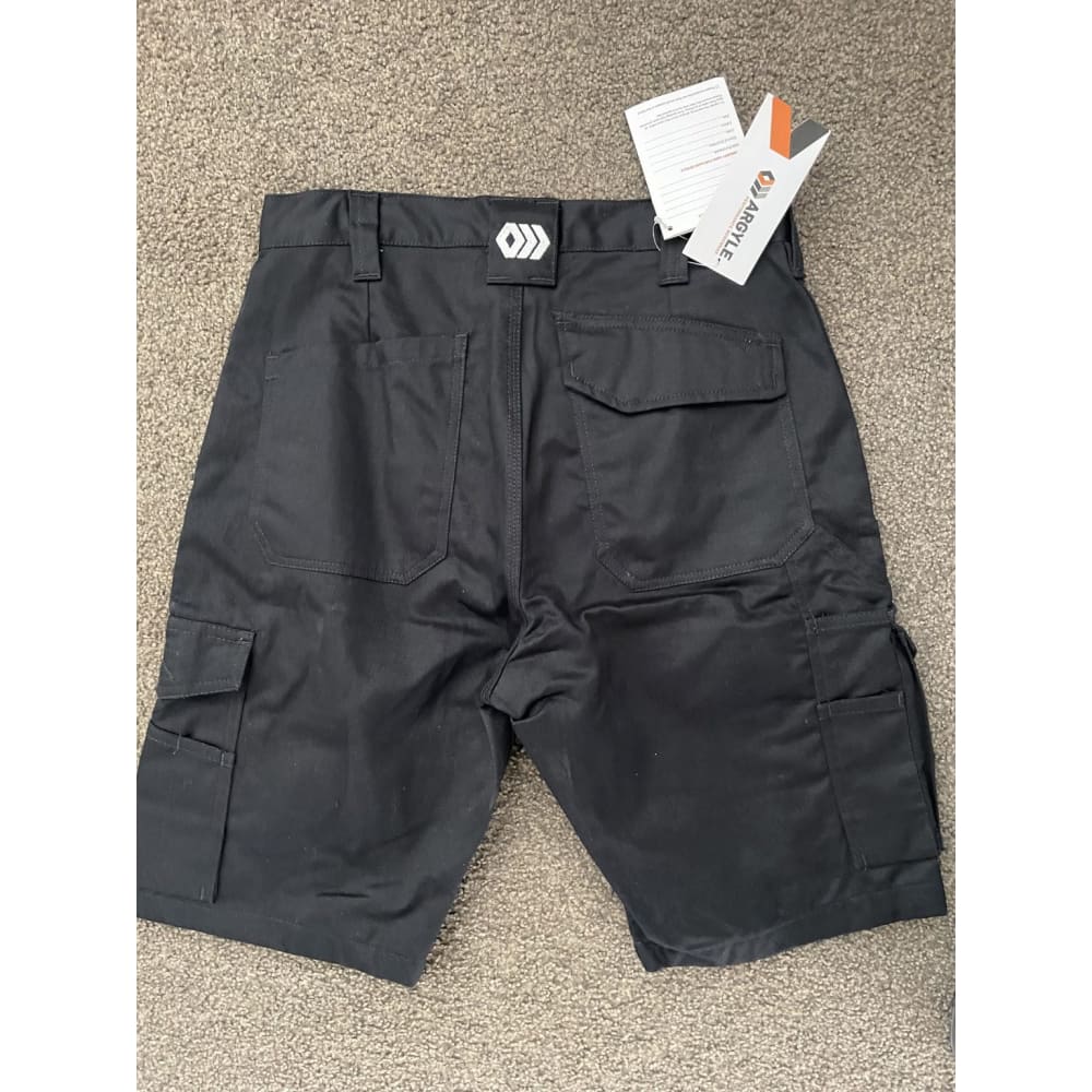 Argyle (bison) size 82 industry 310gsm cotton cargo short - 82 - cargo shorts bottoms - cargo - clothing & fashion