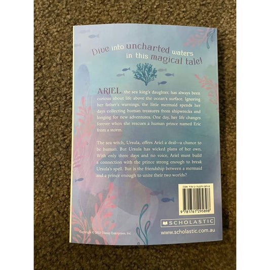 Brand new - disney’s the little mermaid: the novelisation - print books adaptation - book - children’s fiction